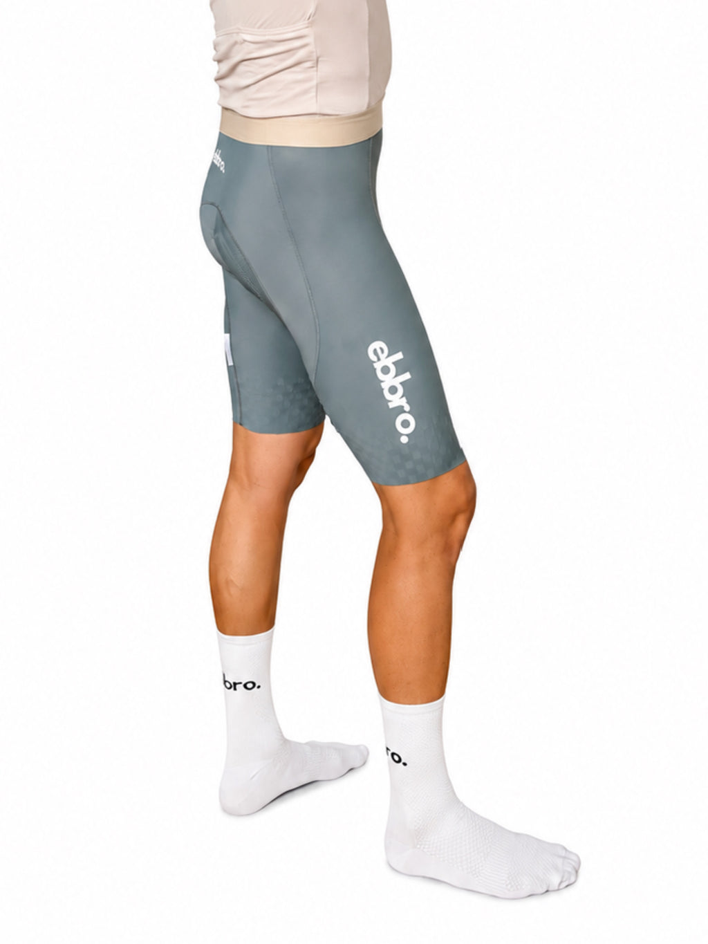Culotte Corto Gris Endurance Hombre
